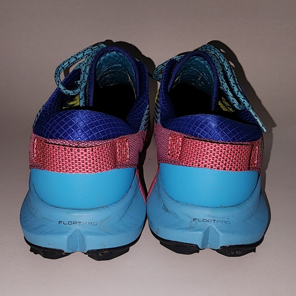 Merrell Women's Agility Peak 4 Sneakers in Blue and Pink - Picture 3 of 7